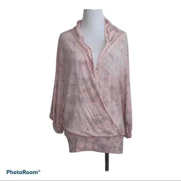 Young fabulous‎ and broke women’s small/medium tie dye wrap top - Picture 1 of 7
